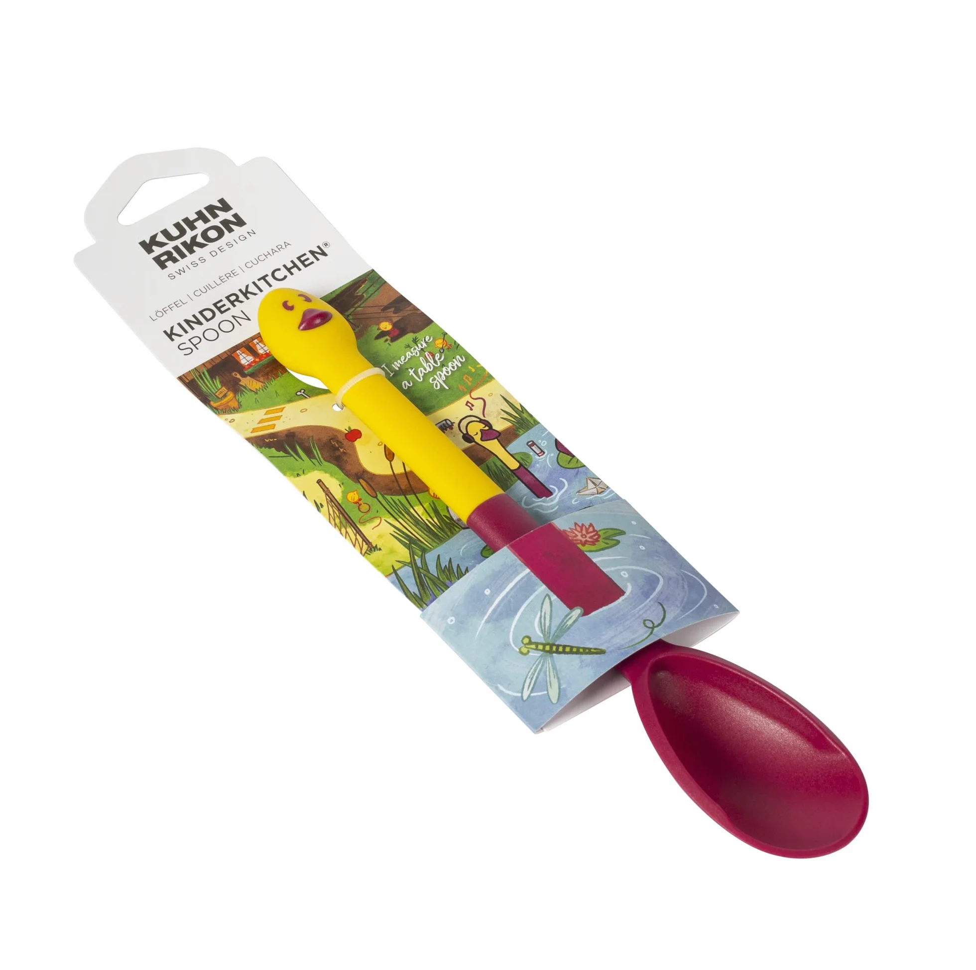 KUHN RIKON Kinderkitchen Kit de mélange 3 pièces Jaune Rouge Bleu