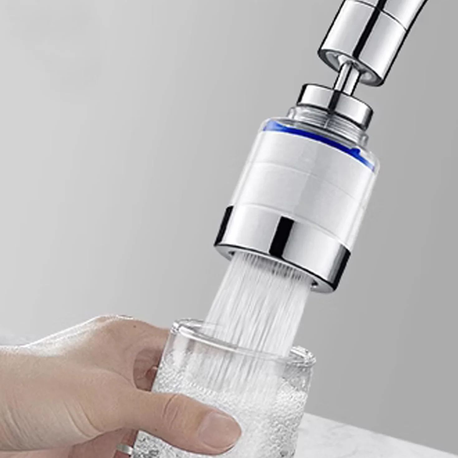 HASLED Pièces Élément de Filtre a Eau Robinet Anti Calcaire en Coton PP pour Cuisine Salle de Bain