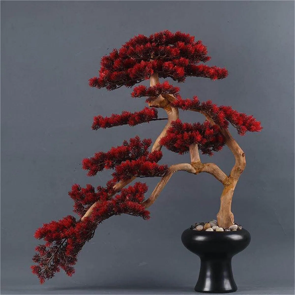 Bonsaï Artificiel Fausses Plantes d'arbre d'intérieur avec Pots en céramique, for la Maison, Le Bureau, Salon, Les décorations de Ferme