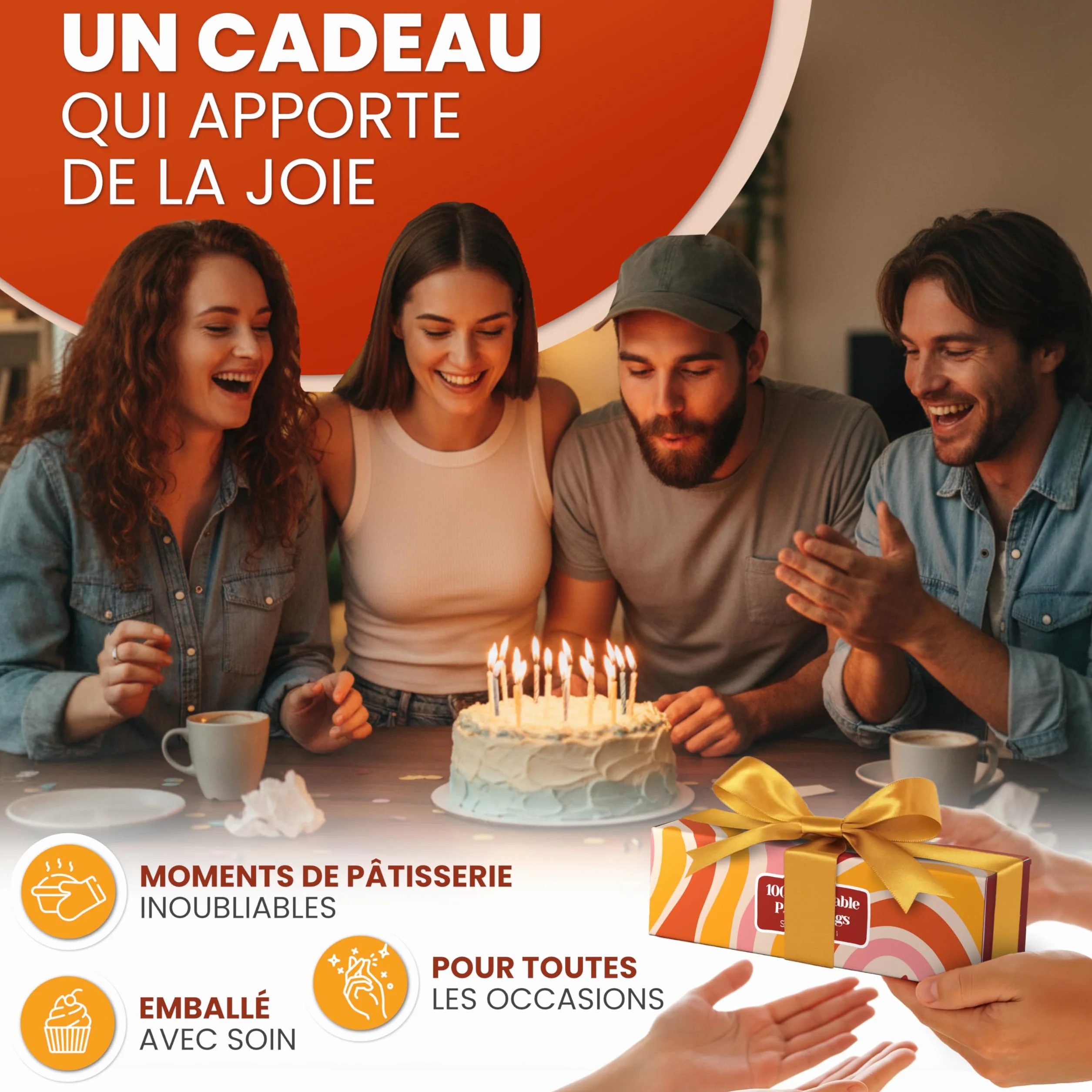 Poches à Douilles Jetables Professionnelles LDPE recyclé 47 cm 100 pièces