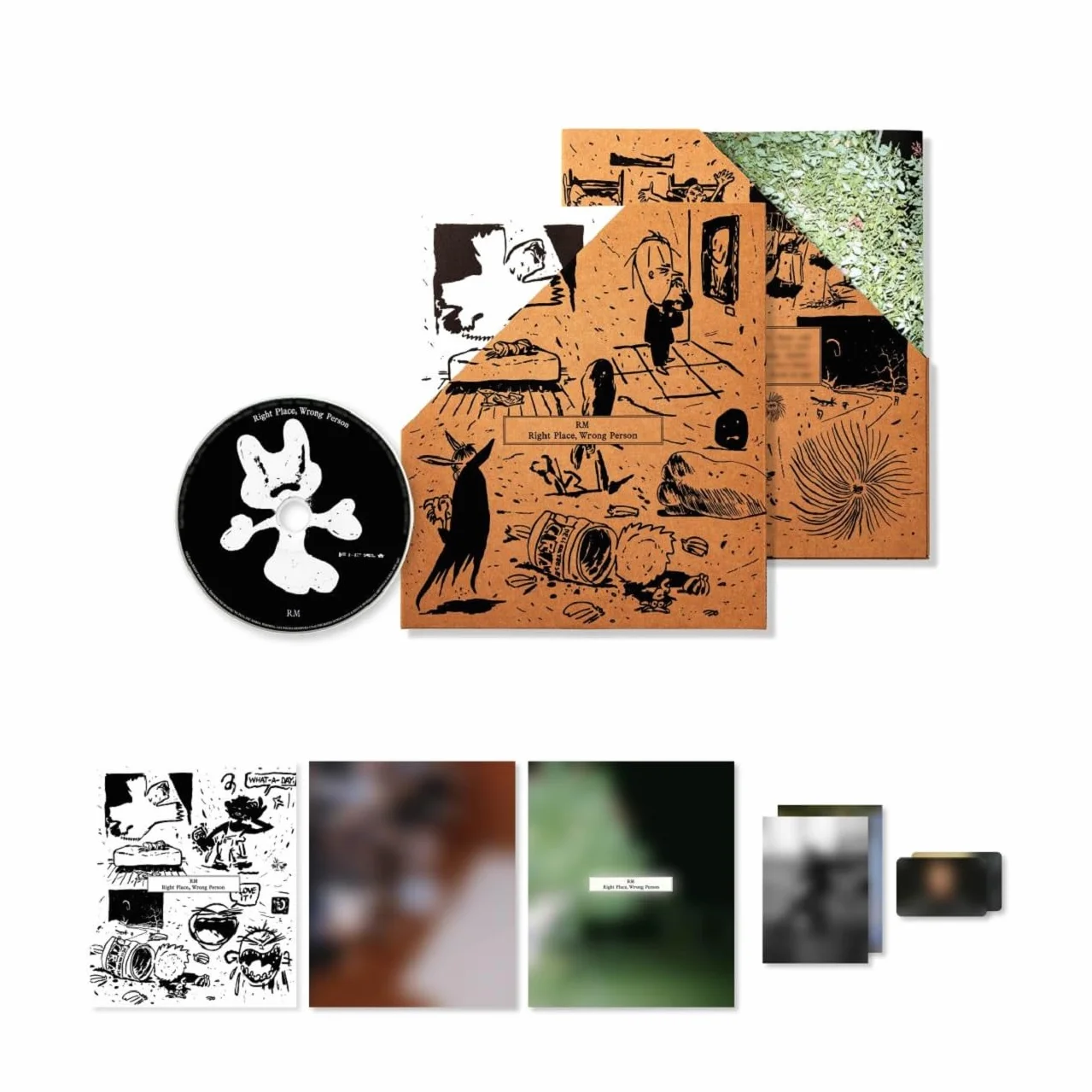 Right Place, Wrong Person Version C CD Coffret Goodies