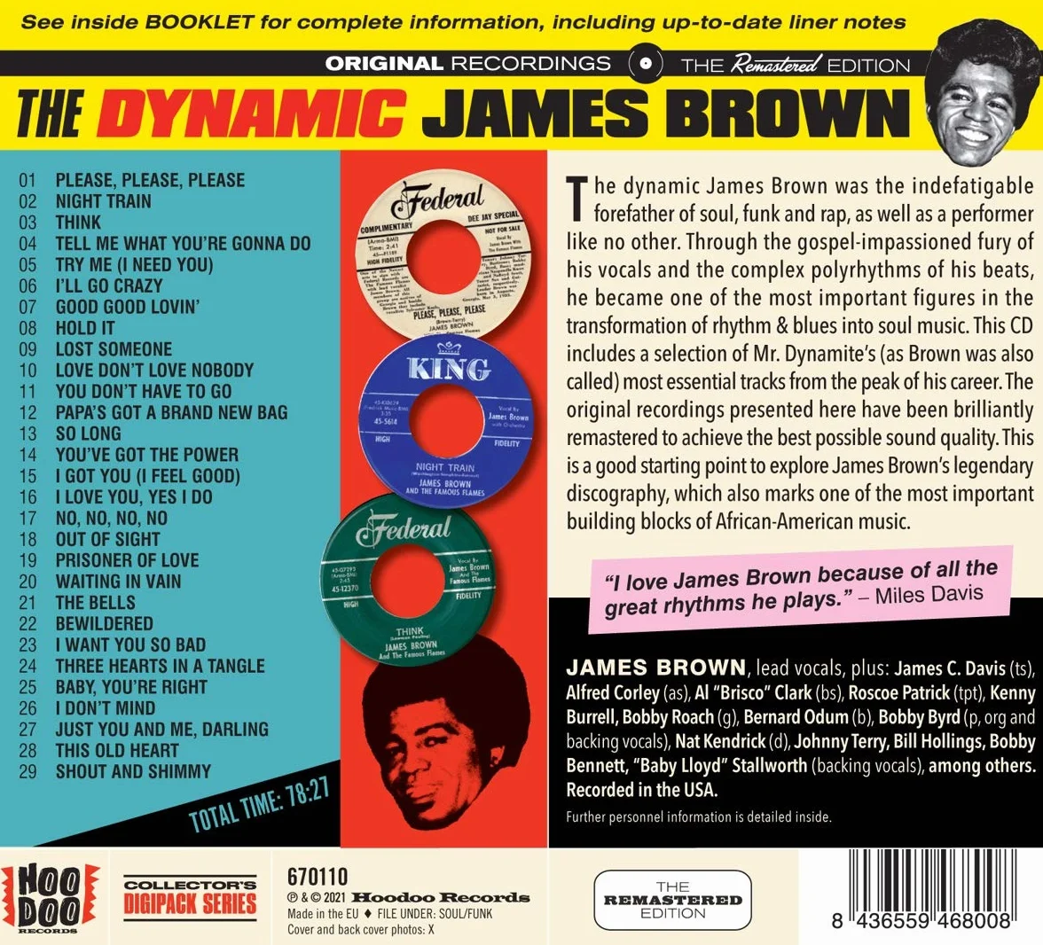 The Dynamic James Brown 29 Tracks
