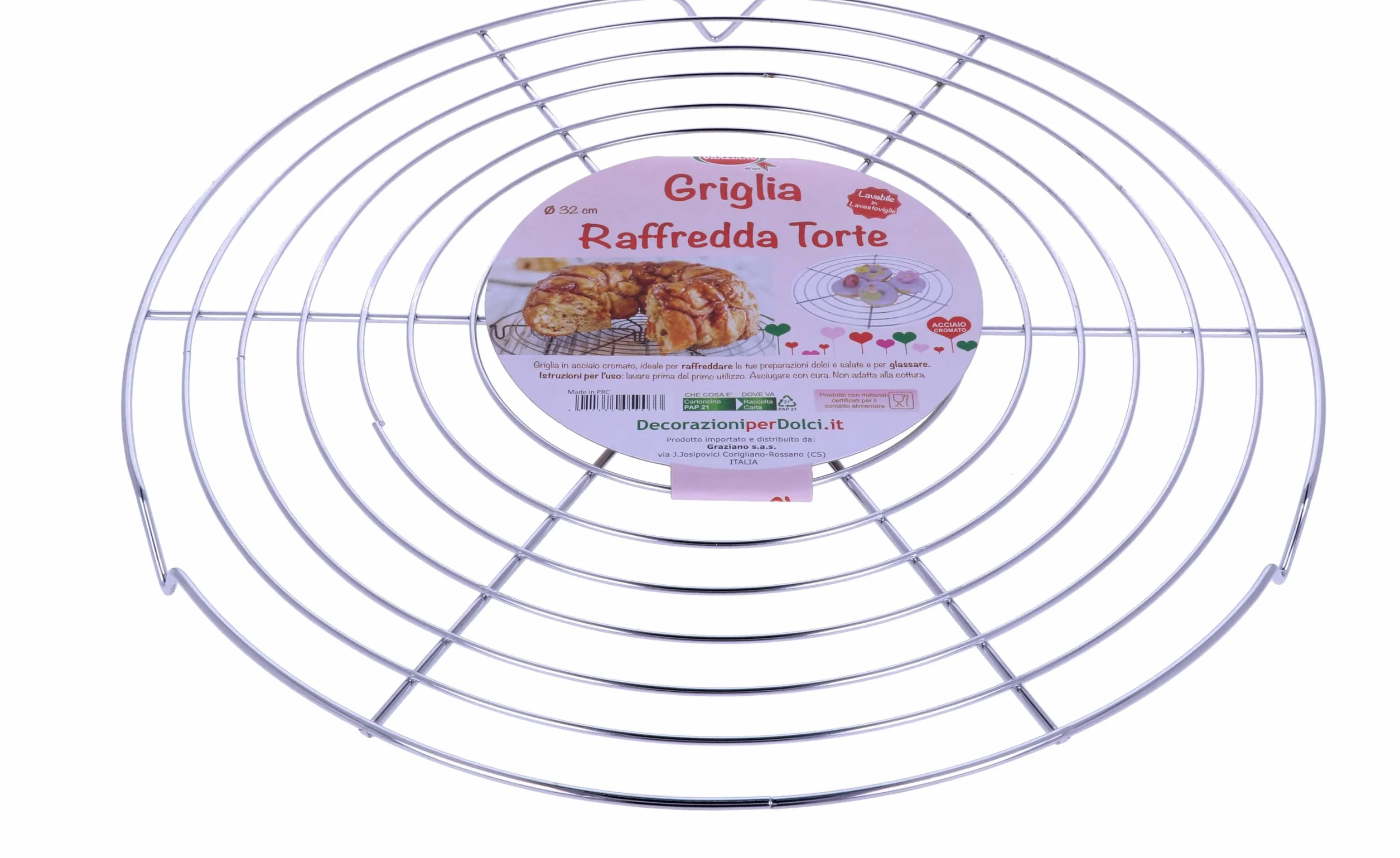Grille refroidit gâteaux 32 cm