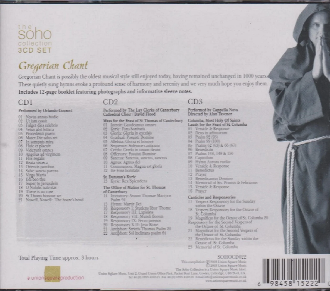 Coffret Gregorian Chant