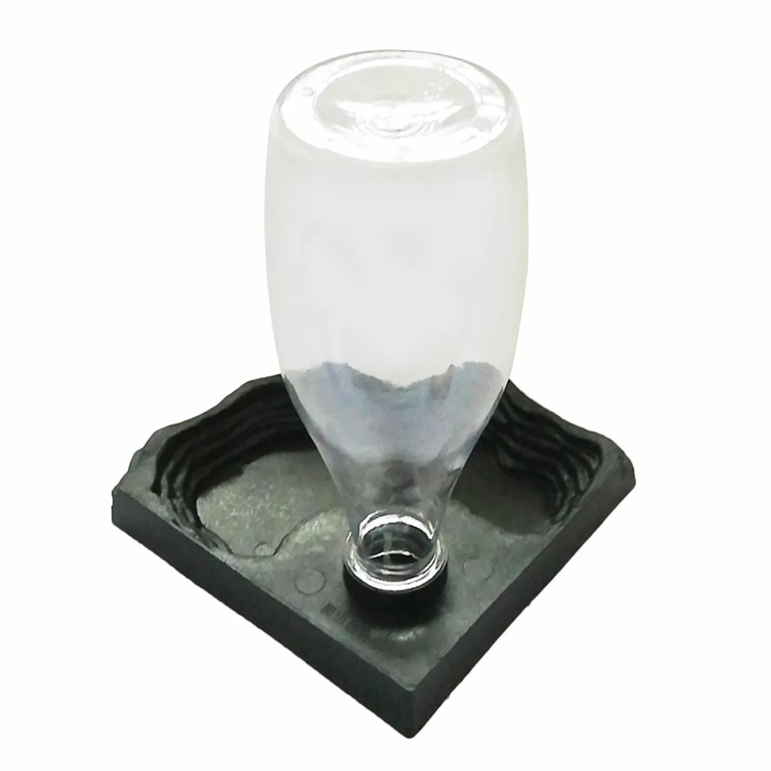Distributeur d'eau pour reptiles Fontaine automatique pour terrarium cascade siphon amphibien bol à boire