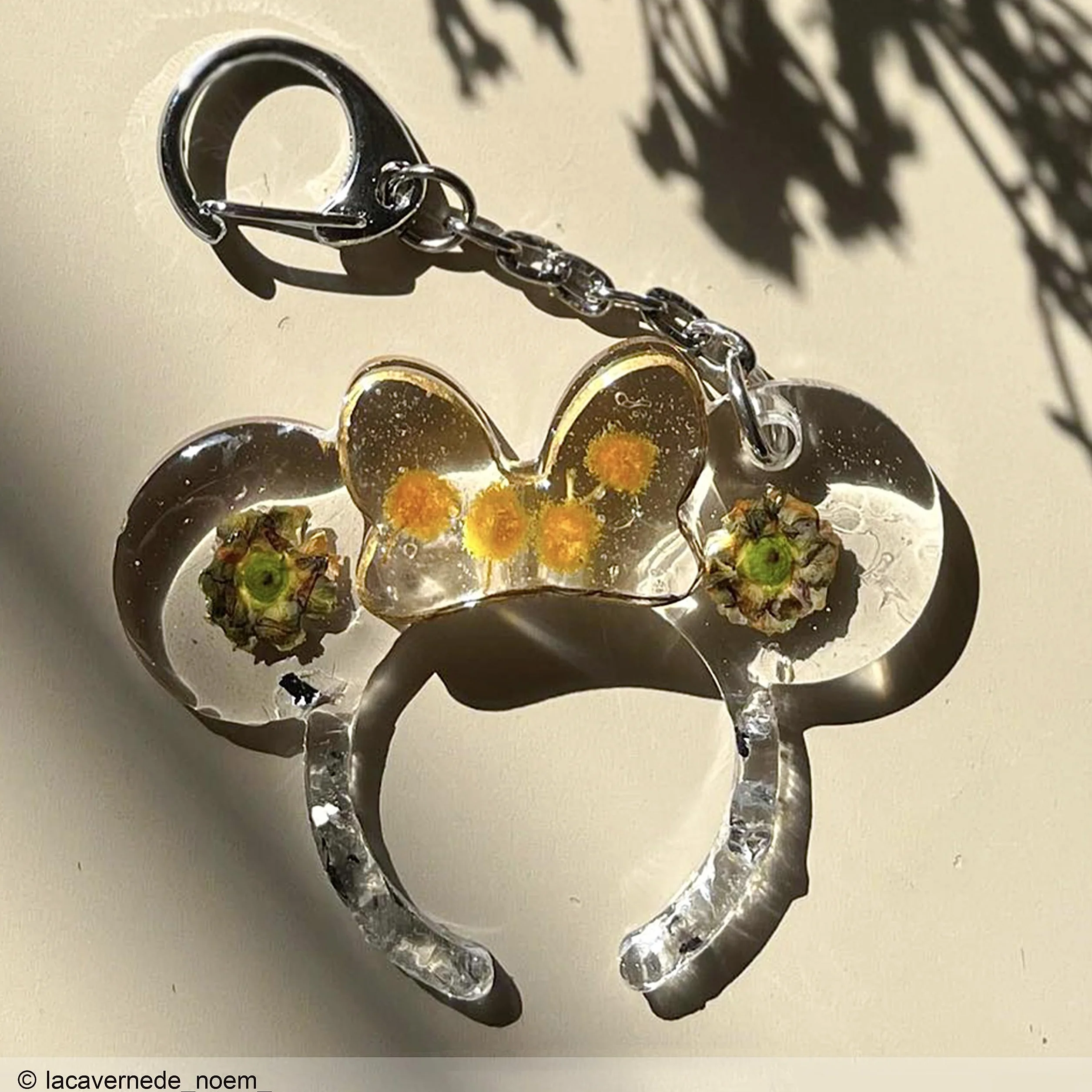 Moule en silicone pour résine époxy Mickey et Minnie Mouse - Créez des porte-clés Disney, étiquettes pour enfants, pendentifs et bijoux DIY