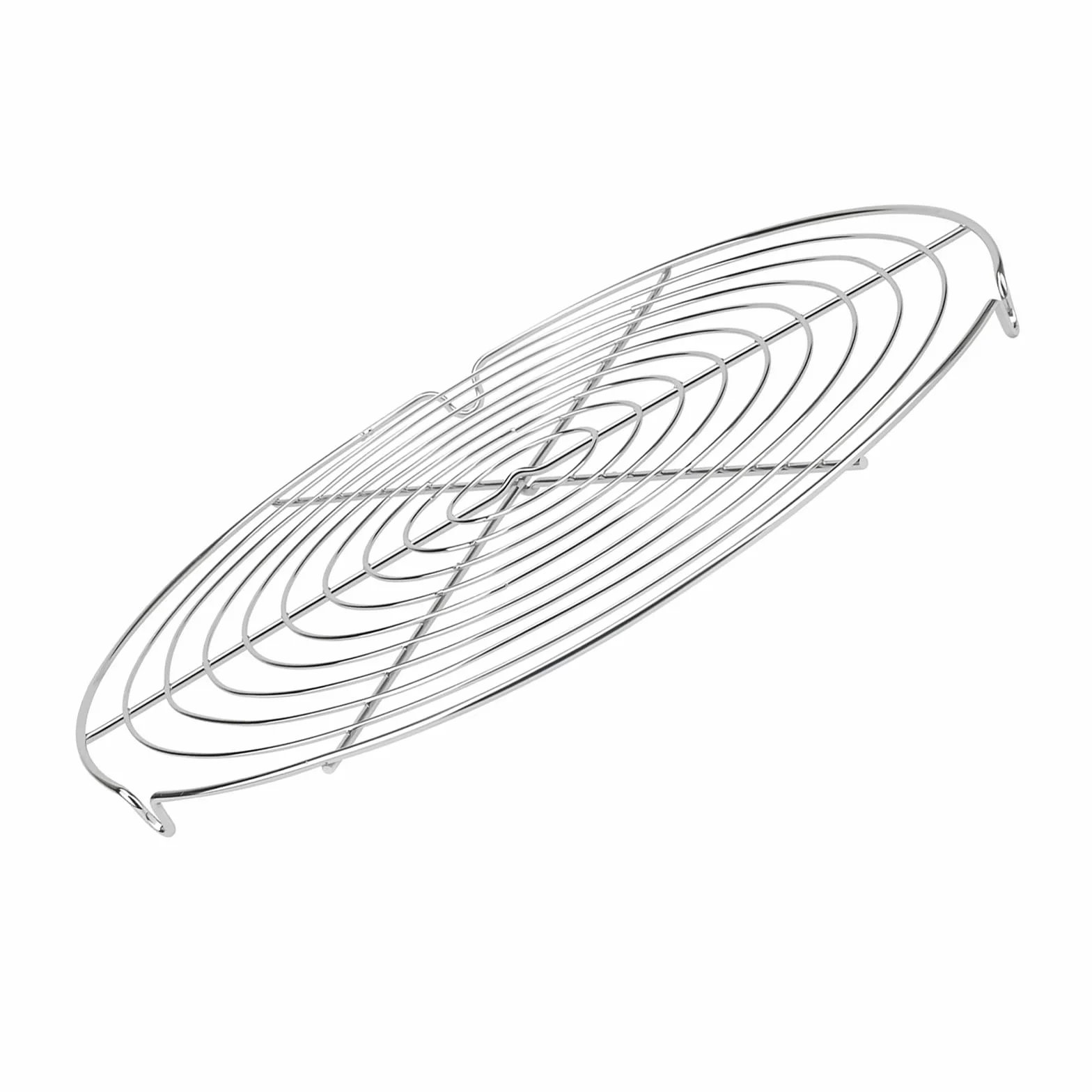 Grilles de Refroidissement pour Pâtisserie Lot de 5 - 30,5 cm Argenté Rondes Cuisson Rapide