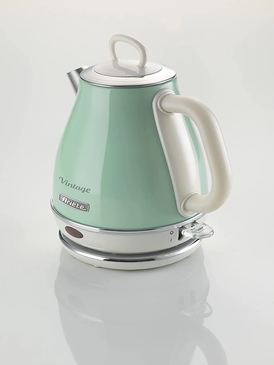 Ariete Bouilloire Vintage 2868 Électrique 1 L Acier Inoxydable 1600W Vert