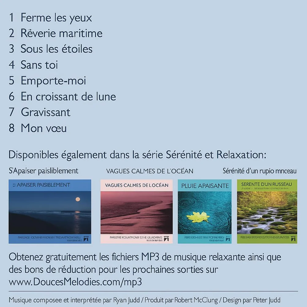 Guitare tranquille musique douce vagues marines relaxation méditation sommeil
