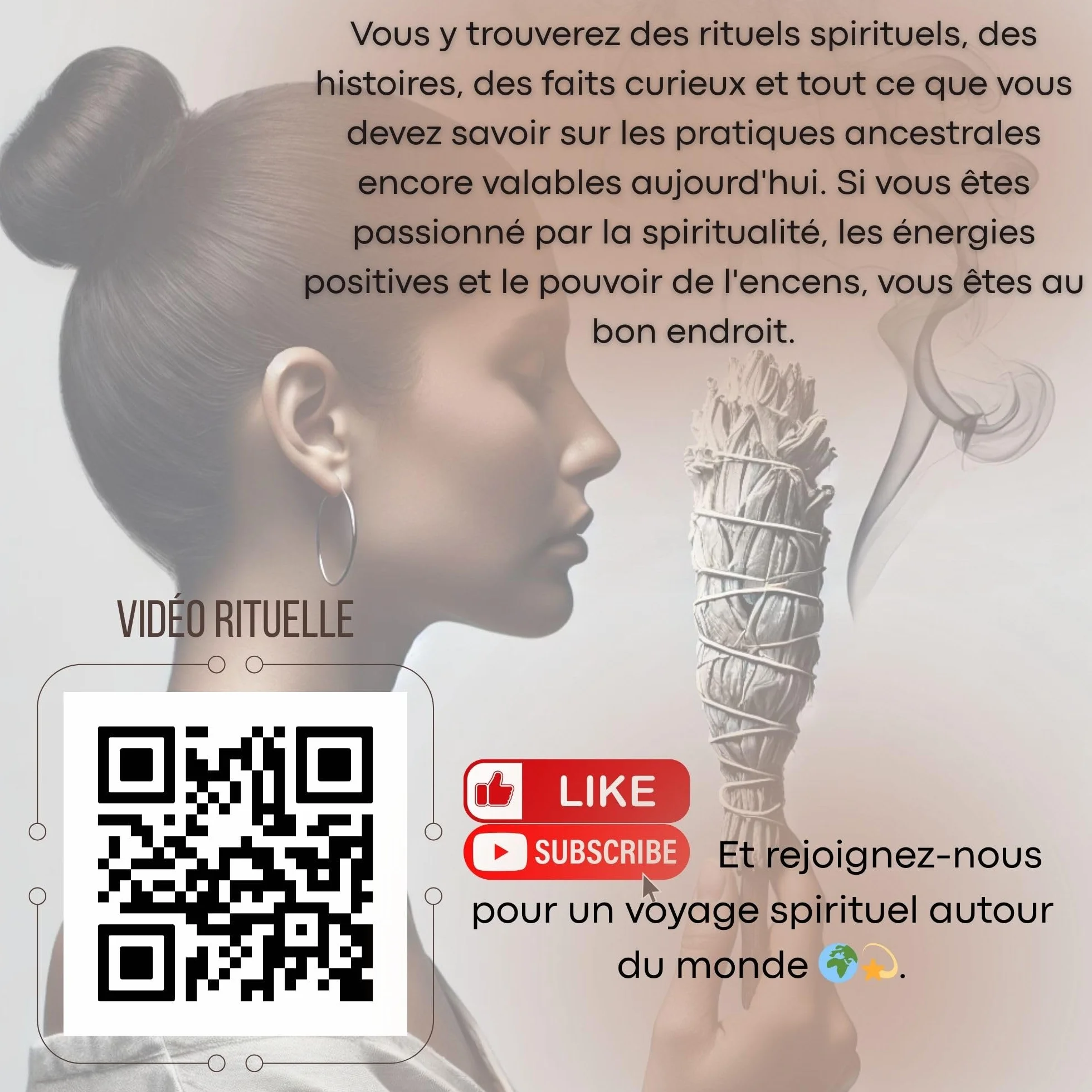 Sauge Blanche à brûler Palo Santo Nettoyage énergétique Maison Bâtonnets d'Encens Artisanaux Aromathérapie