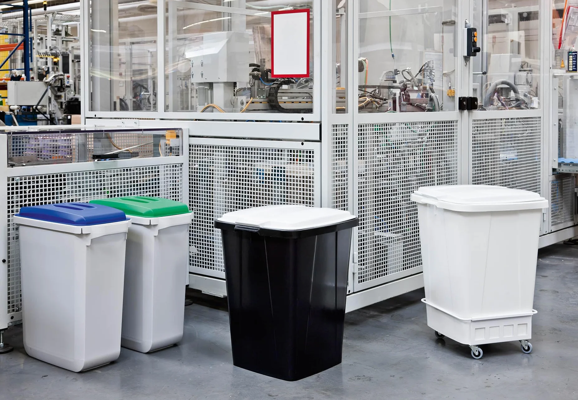 DURABIN® ECO 90 l Poubelle carrée