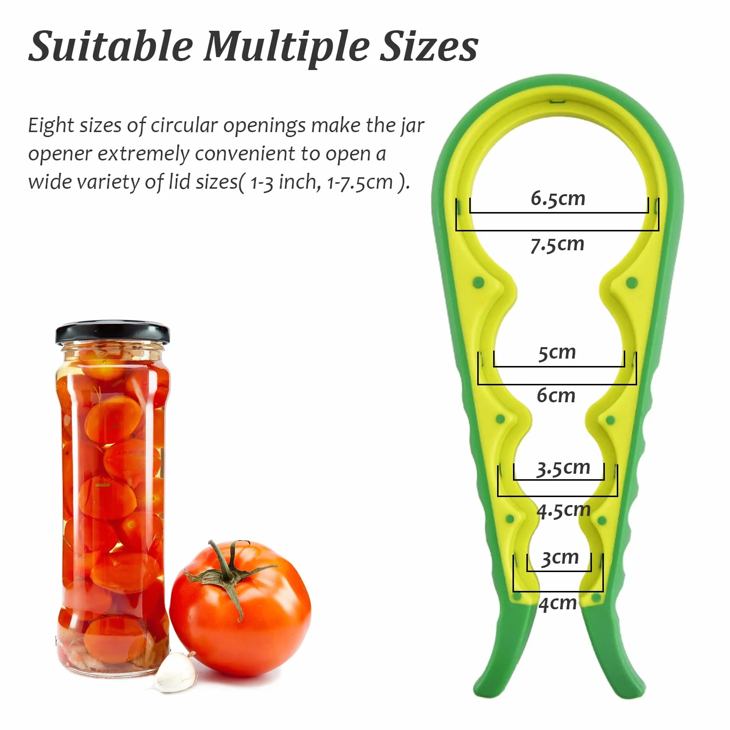 Décapsuleur Multifonction Ouvre Boîte Manuel, Ouvre Bouteilles Antidérapants, Gadgets de Cuisine pour Personnes Âgées, Rouge