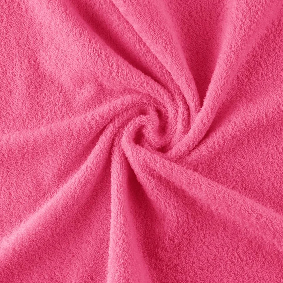 Grandes Serviettes de Bain 70x140 cm 100% Coton 600 Grammes Fraise