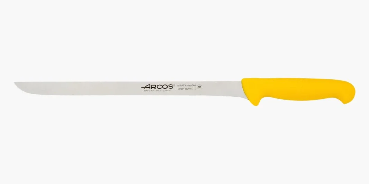 Arcos Couteau à Jambon Flexible Lame Acier Inoxydable Nitrum 28 cm Série 2900