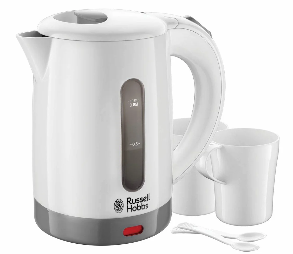 Russell Hobbs Bouilloire Electrique 850 Ml 1000W 2 Tasses Filtre Anticalcaire 23840-70