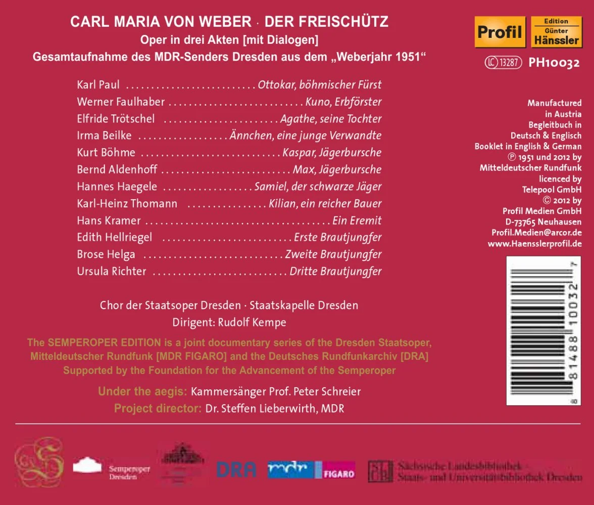 Weber Der Freischütz