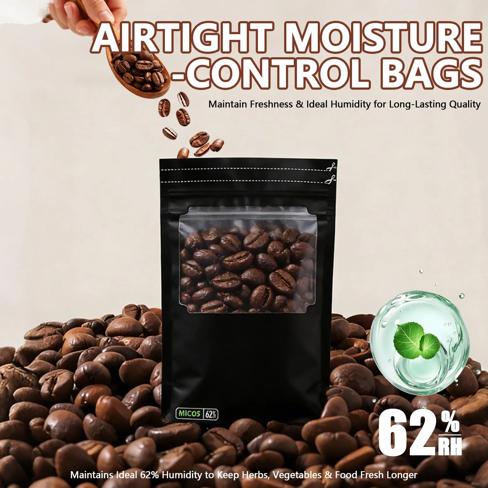 Terploc Sacs de Rangement Hermétiques Réutilisables Lot de 15 30g/85g/100g Anti-Odeur Protection UV