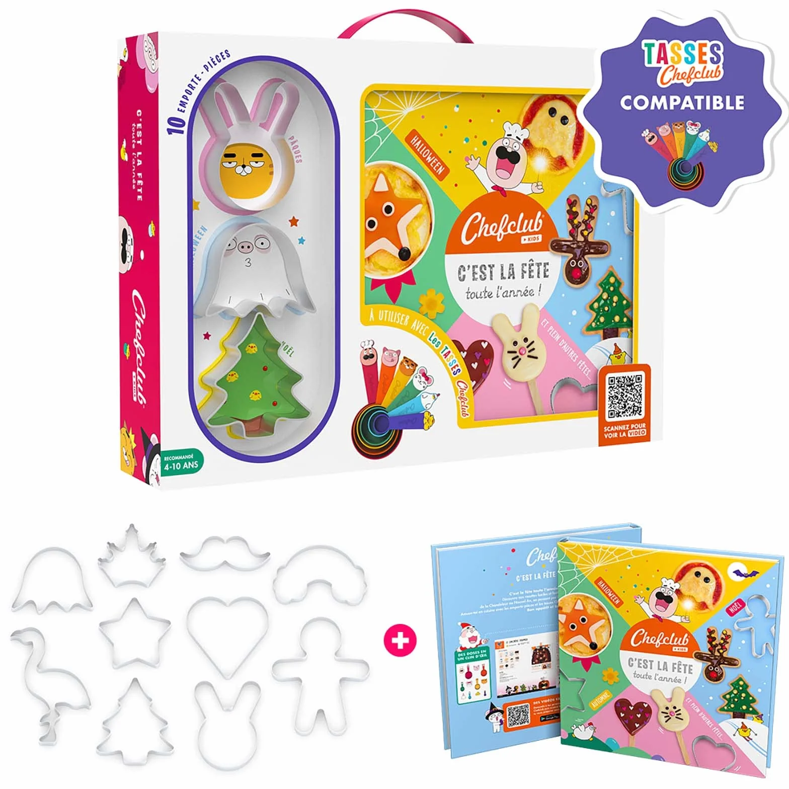 Coffret Chefclub Kids - C'est la fête toute l'année