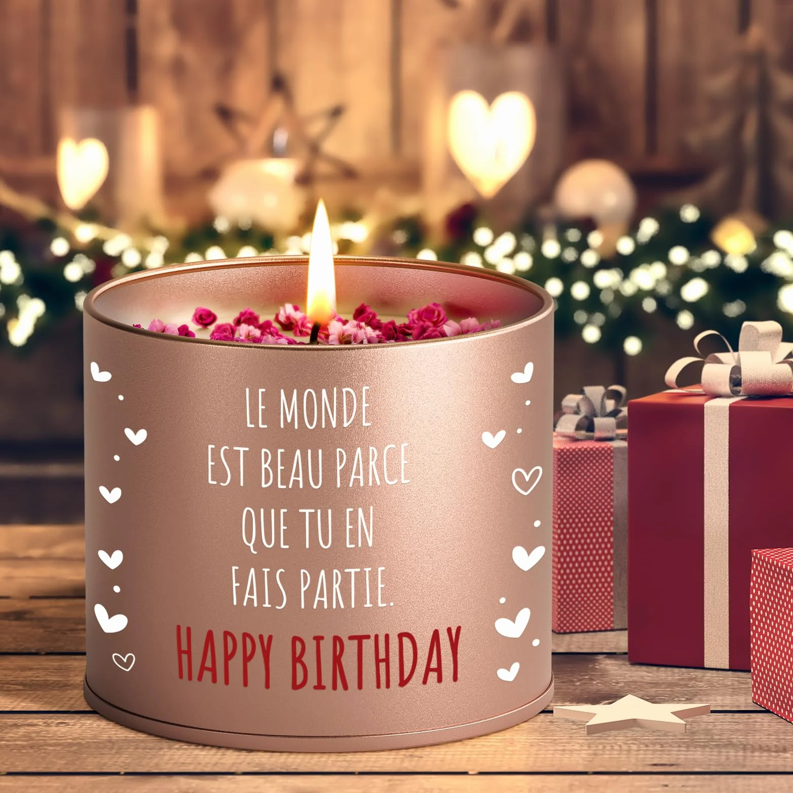 Bougie Parfumée Cadeau Anniversaire Femme Idée Cadeau Maman Original