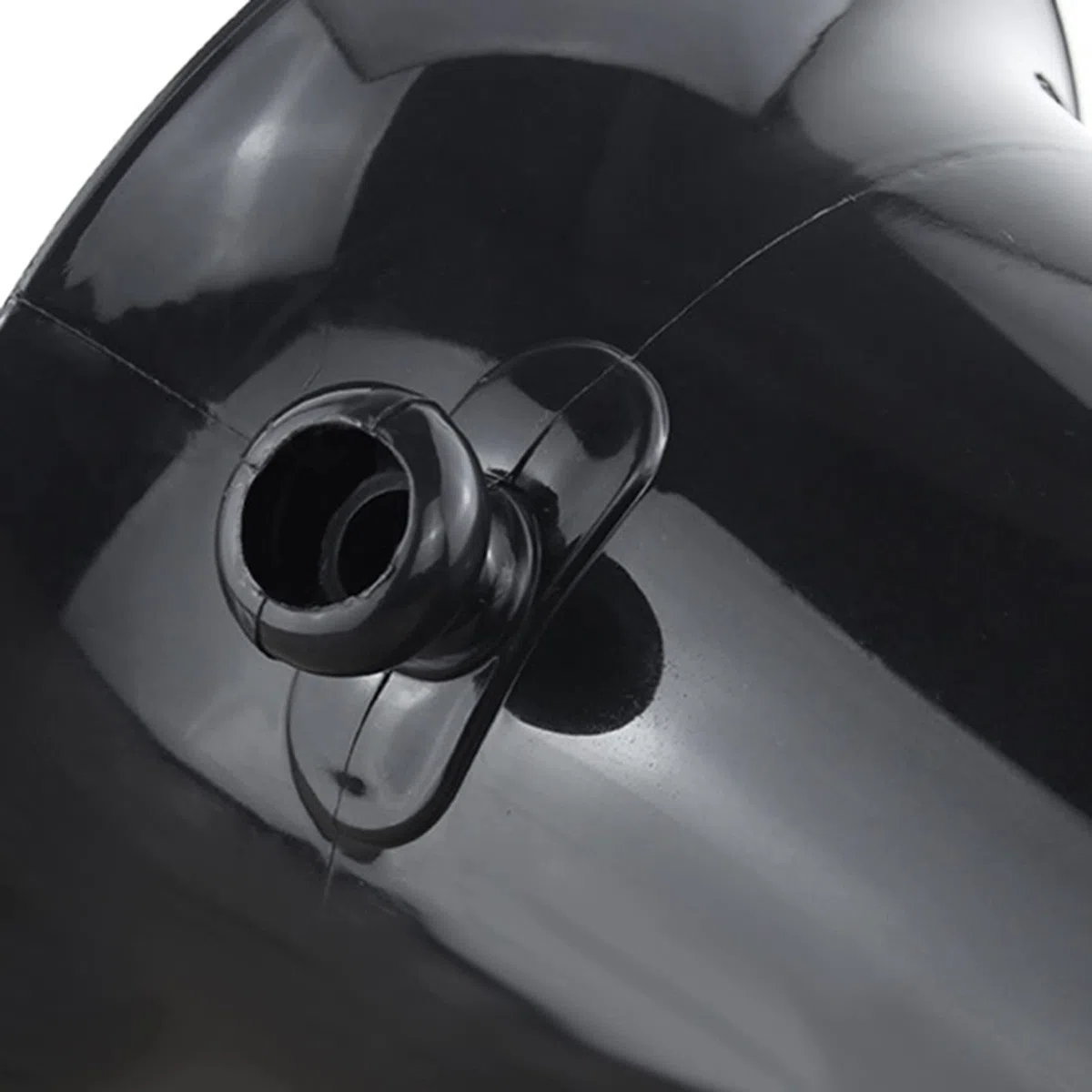 VENOAL 5X Crachoir à Vin en Plastique Noir - Taille Standard avec Seau à Champagne en Entonnoir Noir
