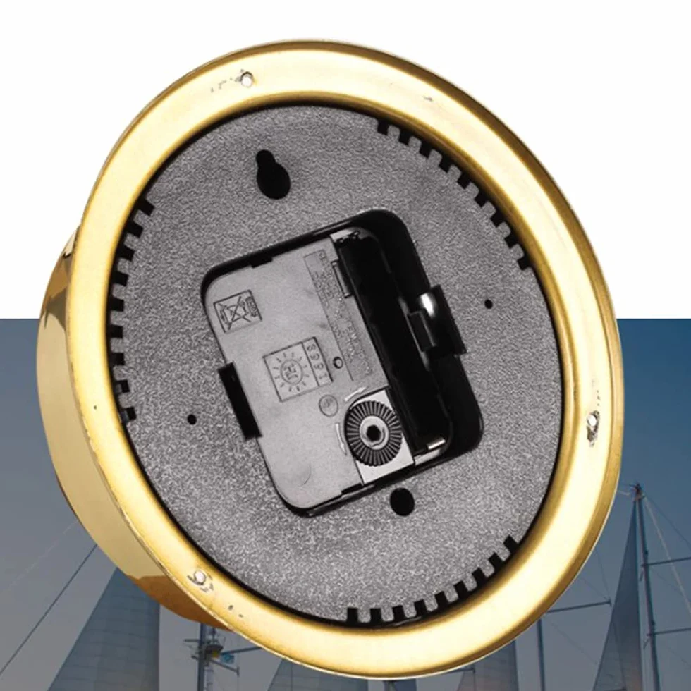 Horloge de Marée Cuivre 115 mm Bateau Station Météo Suspendu