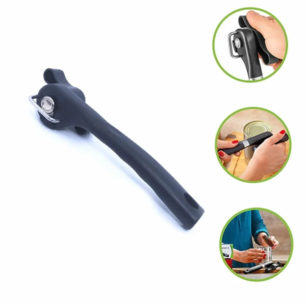 Ouvre-Boîtes Manuels – Ouvre Boite de Conserve, Design Ergonomique Antidérapant Avec Bord Lisse