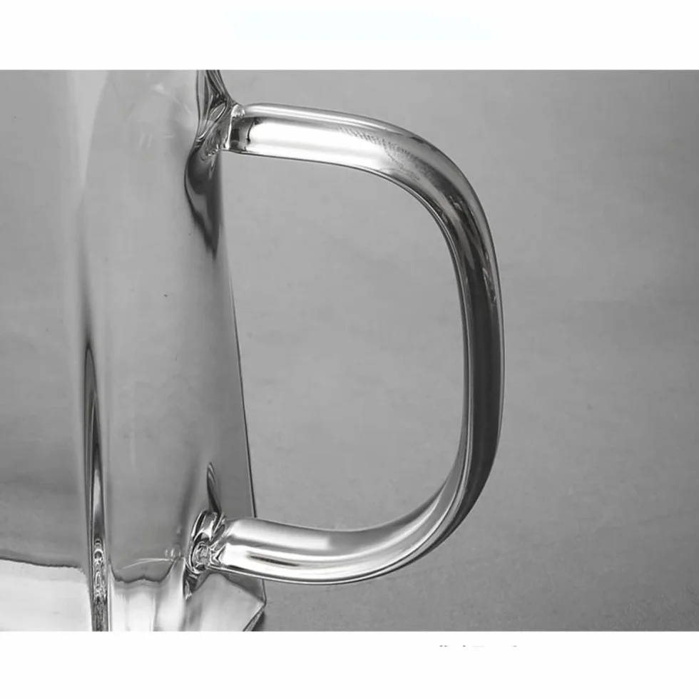 Cha Hai Verre Transparent Pichet à Thé 350 ml Résistant Haute Température Gongfu