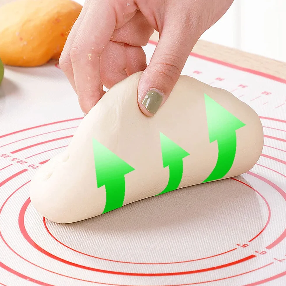 Tapis de Cuisson en Silicone Anti-adhésif 60 x 40 cm