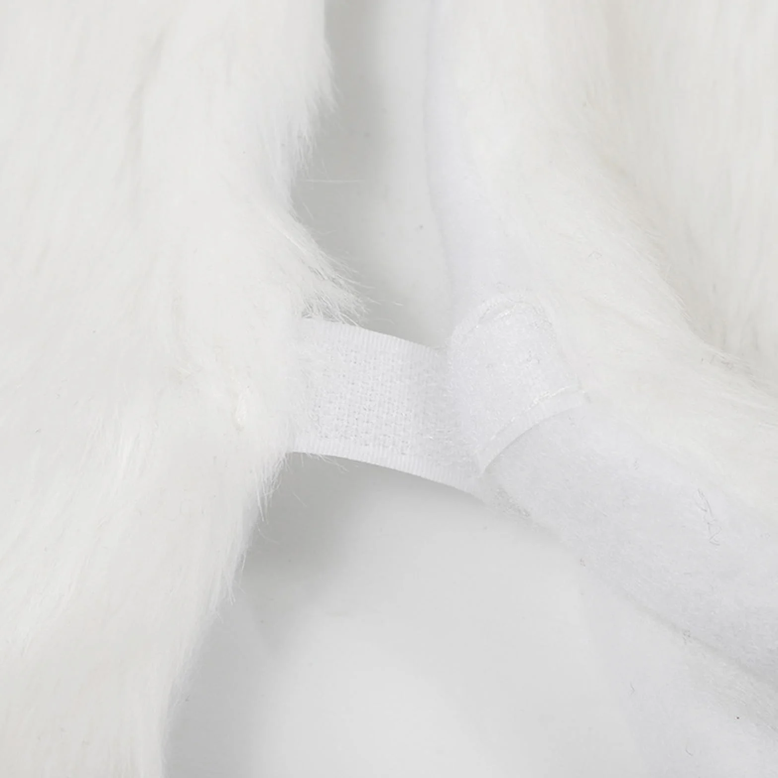 Jupe de Sapin Blanche 78cm Tapis en Peluche Couvre Pied de Noël