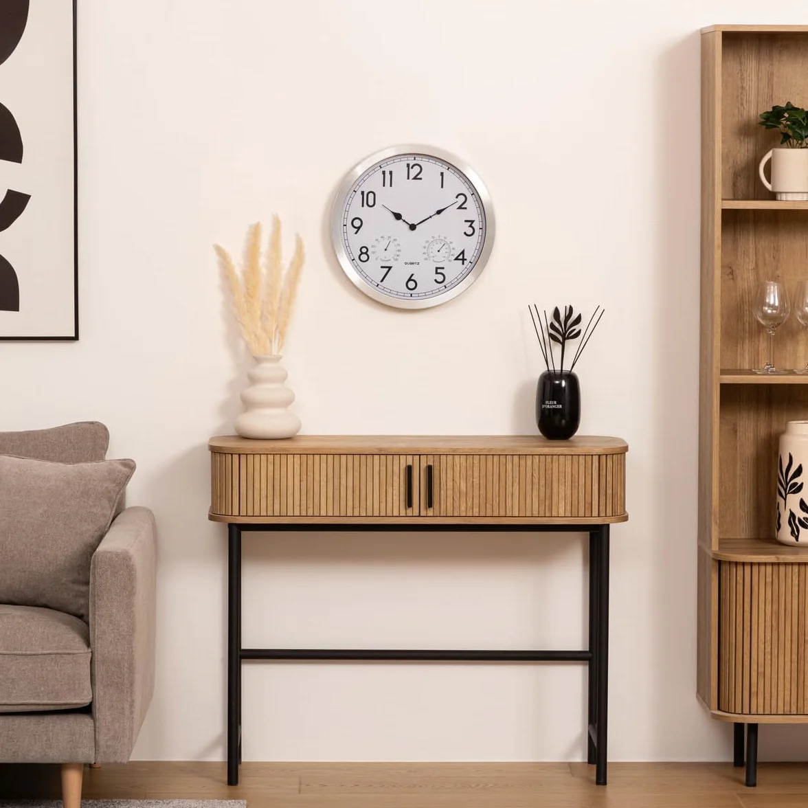 Atmosphera Horloge d'extérieur D40 cm