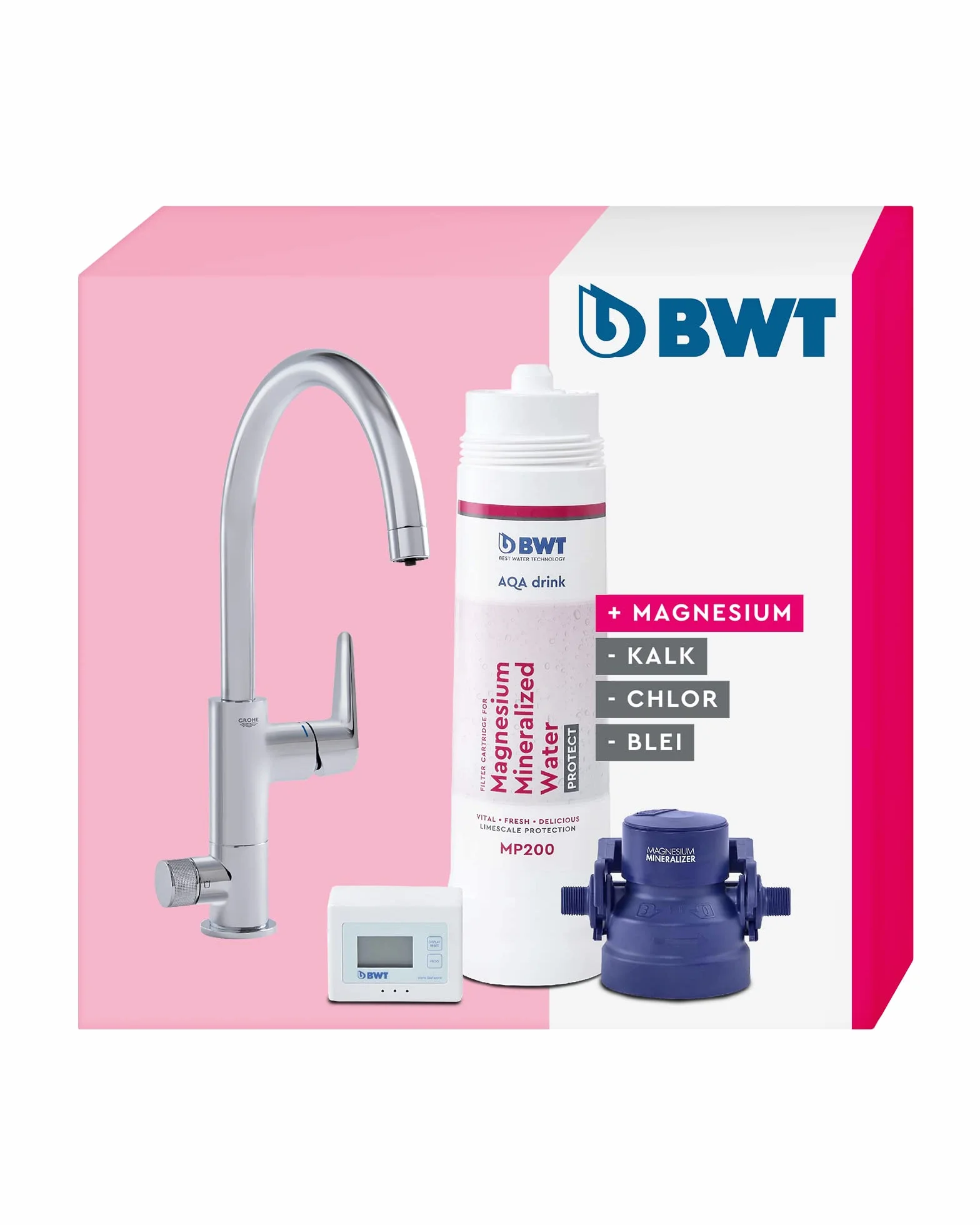 GROHE BWT AQA Drink Pure Urban Robinet Filtre à Eau Cuisine 600 l