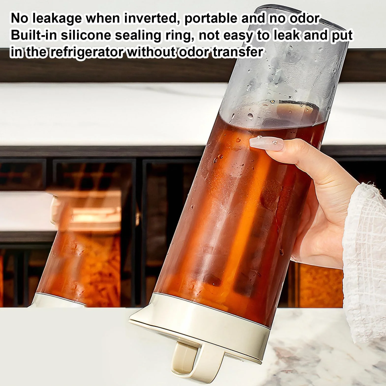 Générique Cold Brew Coffee Maker Acier Inoxydable Filtre 350 Mailles Thé Glacé