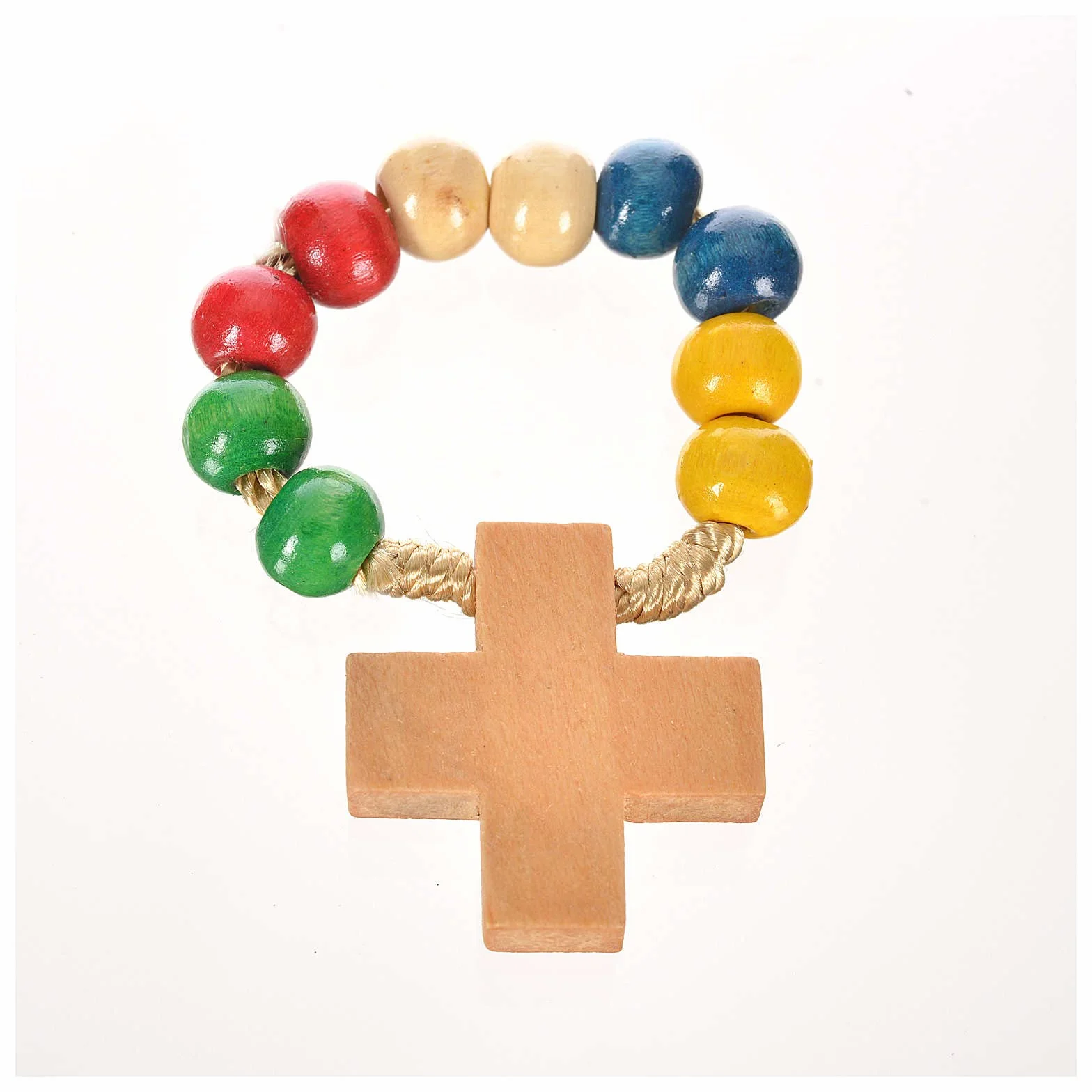 Holyart Dizainier Bois et Corde en Bois foncé