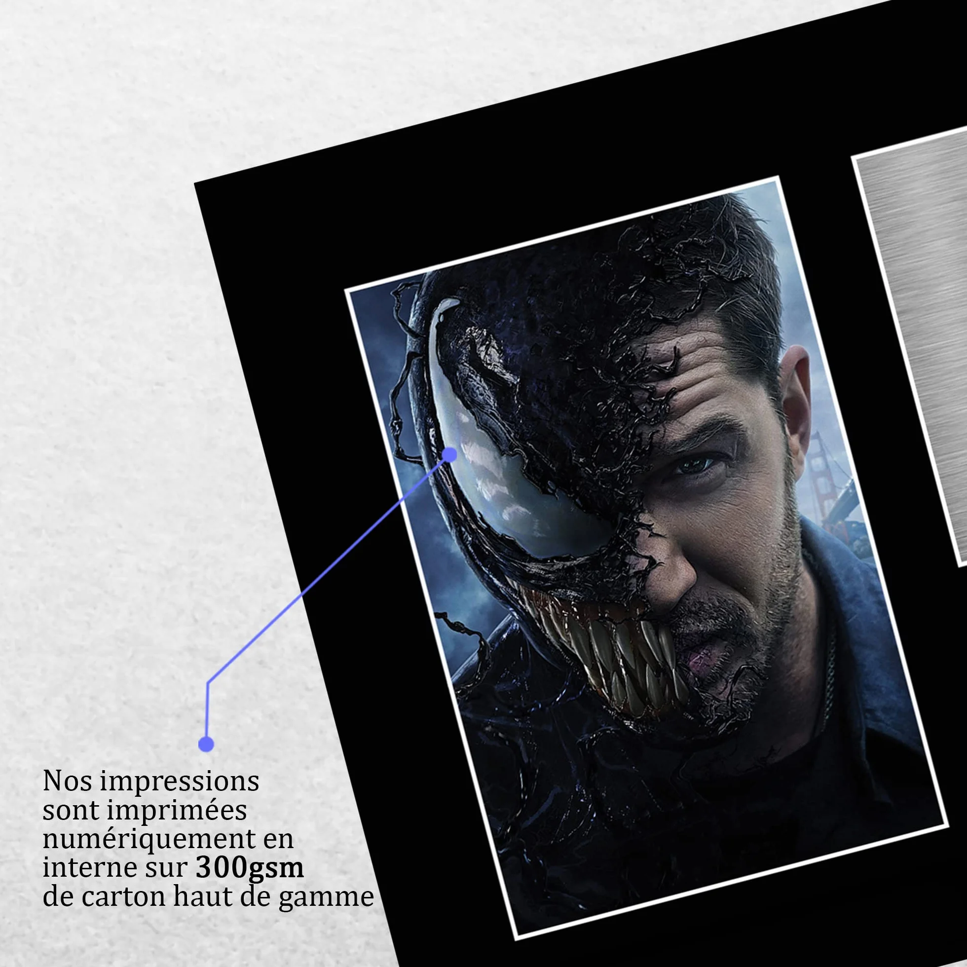 Tom Hardy Venom Autographe Photo Signée A4 Cadeaux Cinéma
