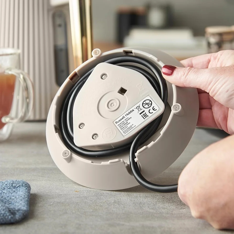 Russell Hobbs Bouilloire électrique 1,7L 2400 W Brontë beige mat 26751-70