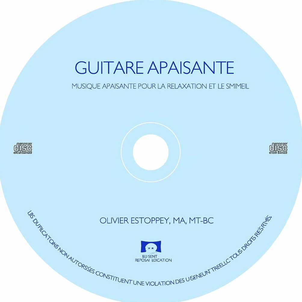 Guitare tranquille musique douce vagues marines relaxation méditation sommeil