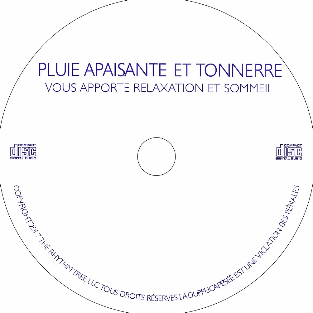Sons naturels d’orage – Pluie apaisante et tonnerre lointain – Bruit blanc pour méditation, relaxation et sommeil