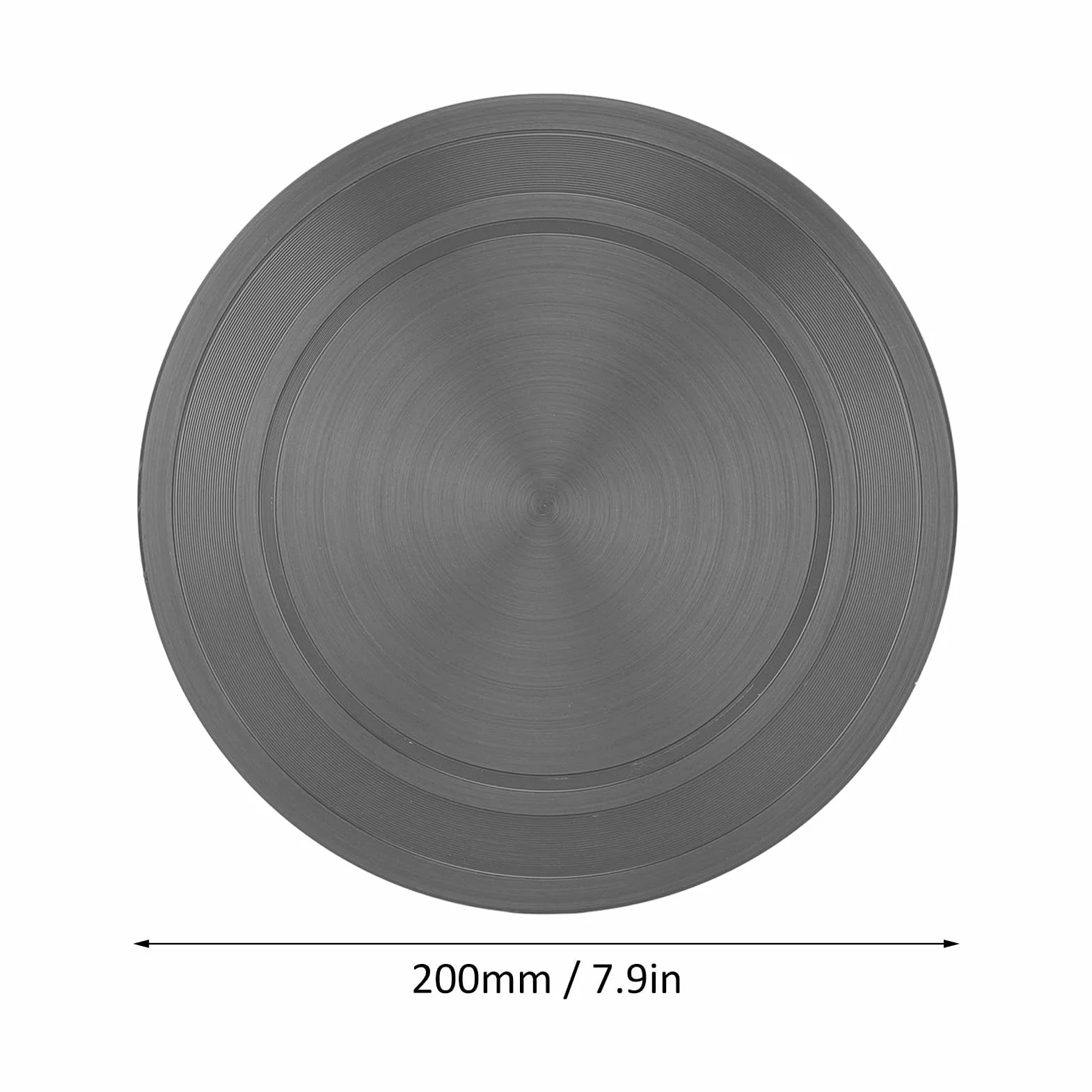 Plaque de Diffuseur en Aluminium pour Cuisinière à Gaz, 20cm x 4mm Rond, Dégivrage Rapide