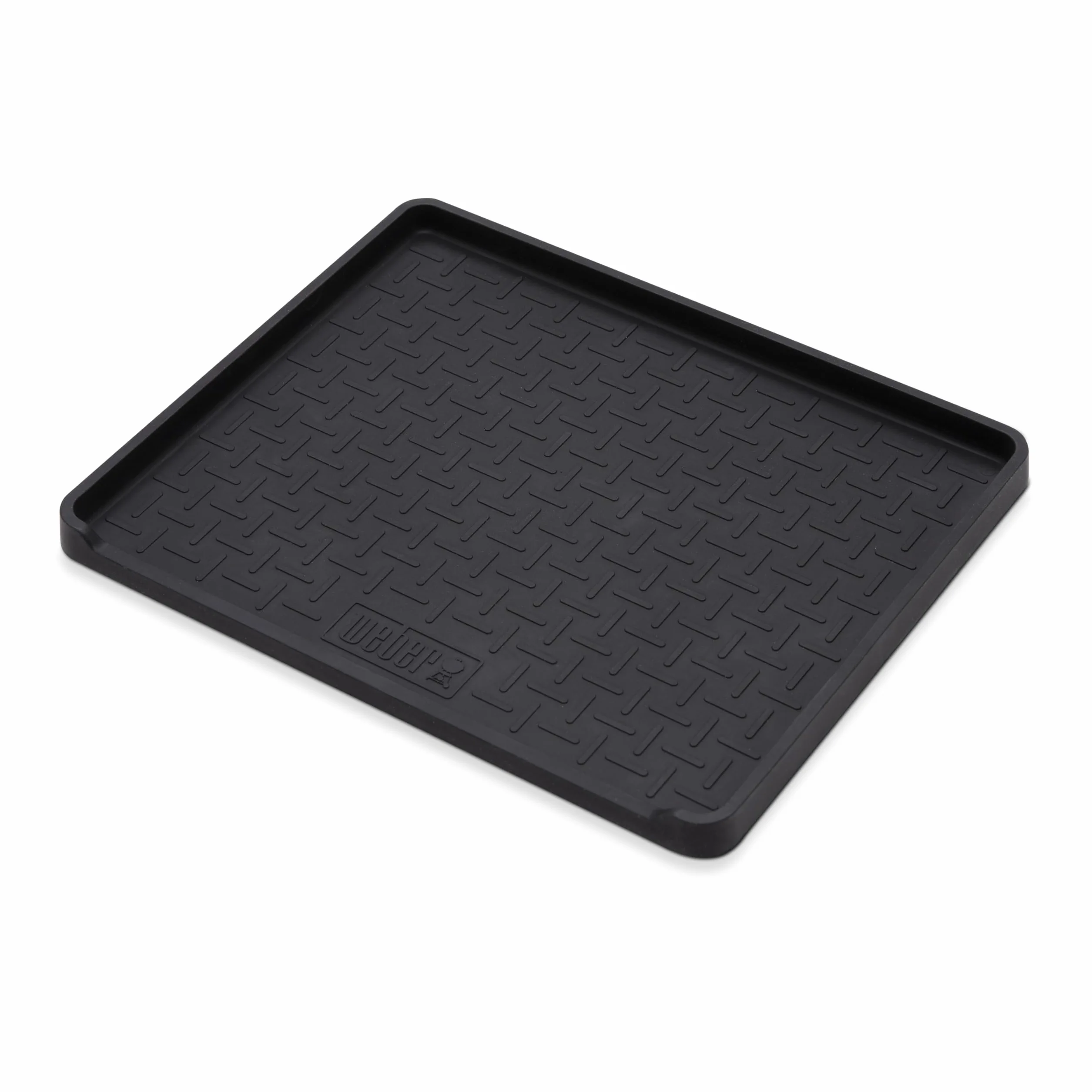 Weber Tapis à Outils en Silicone résistant à la Chaleur, 1,5 x 28 x 23 cm, Noir