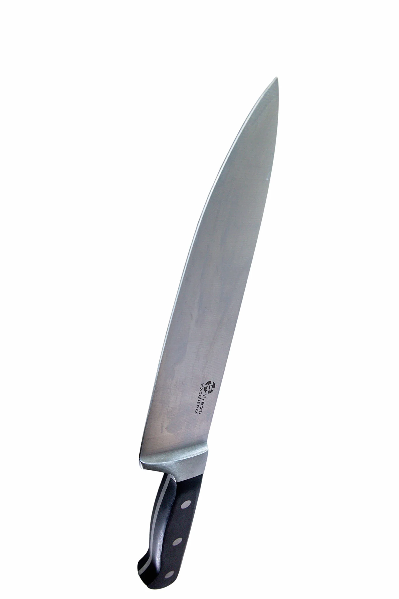 Couteau de Cuisine Chef 20 cm Lame Acier Inoxydable 3Cr14 Manche POM Ergonomique Gamme Maître Chef
