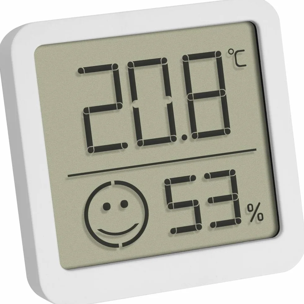 TFA Dostmann Mini thermométre-hygromètre numérique 30.5053.02 blanc