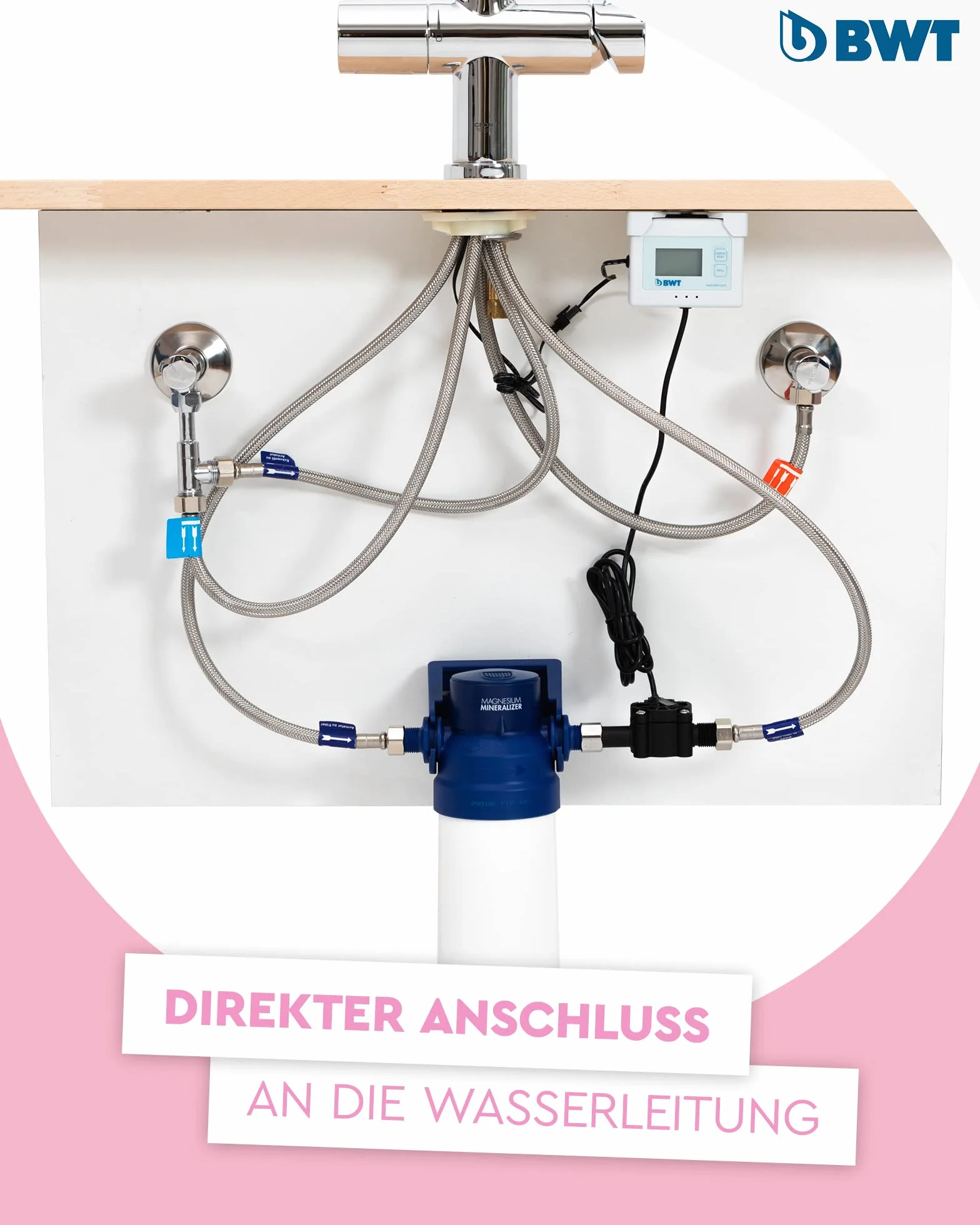 GROHE BWT AQA Drink Pure Urban Robinet Filtre à Eau Cuisine 600 l