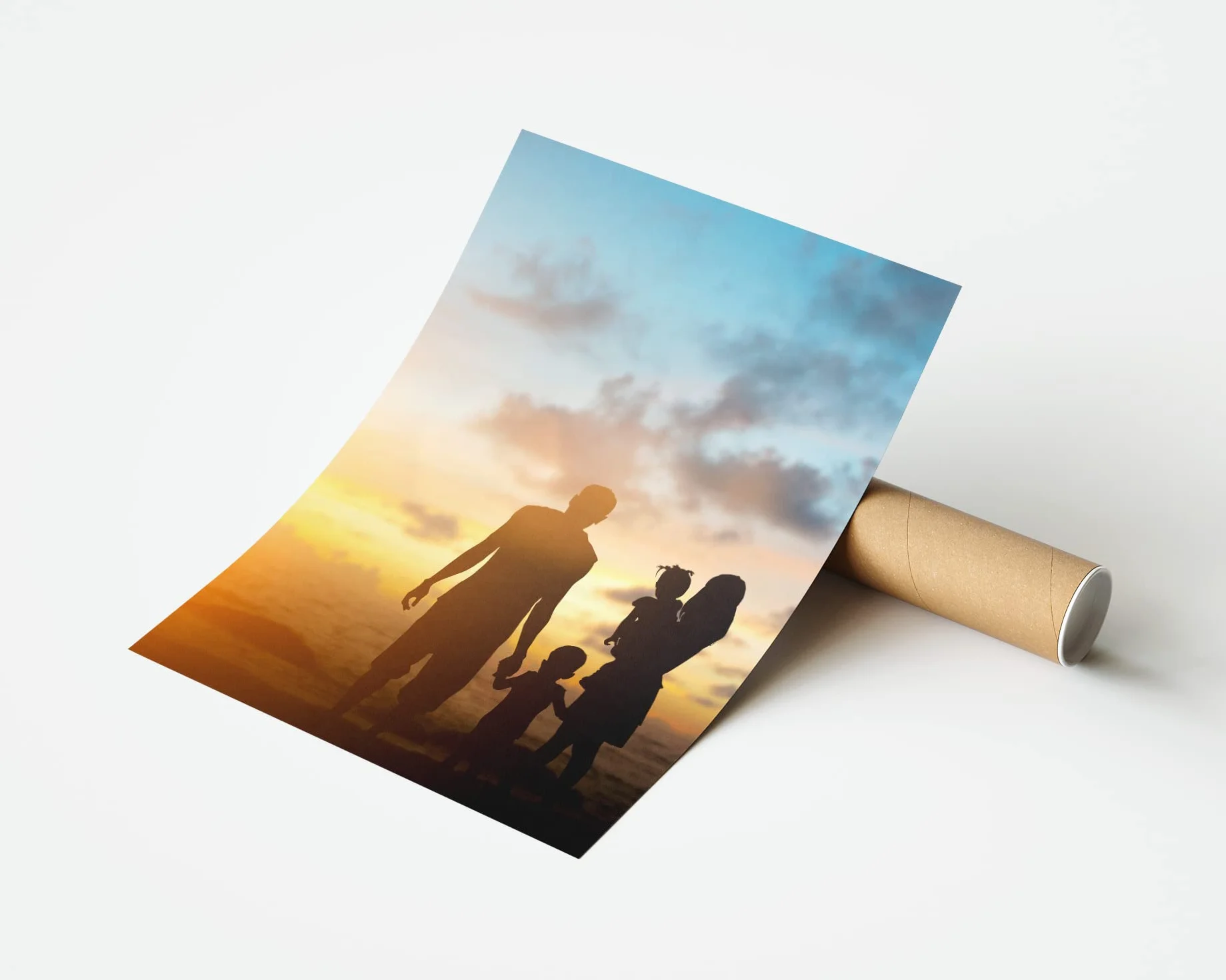 Panorama Poster Personnalisé 70x100 cm Photo Papier 250gr Cadeau Unique