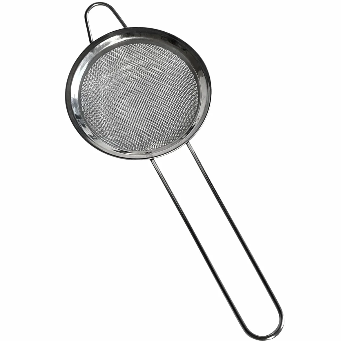 Passoire à Maille Fine en Acier Inoxydable - Tamis de Cuisine 8cm - Outil pour Cuisson et Pâtisserie