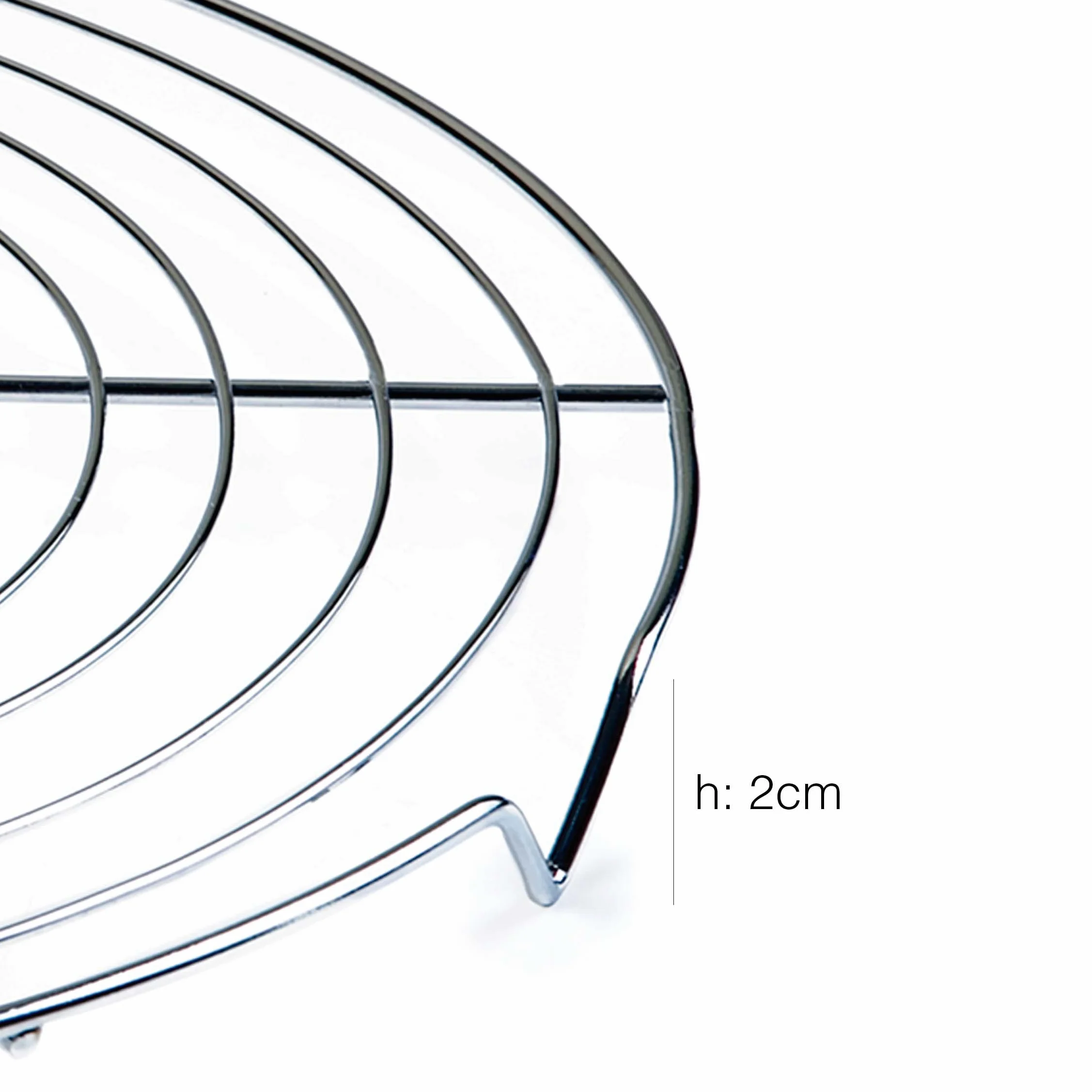 LACOR Grille Pâtisserie Acier Chromé 32 x 32 x 2 cm