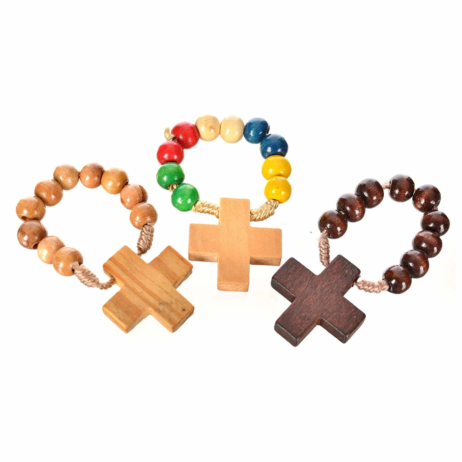 Holyart Dizainier Bois et Corde en Bois foncé