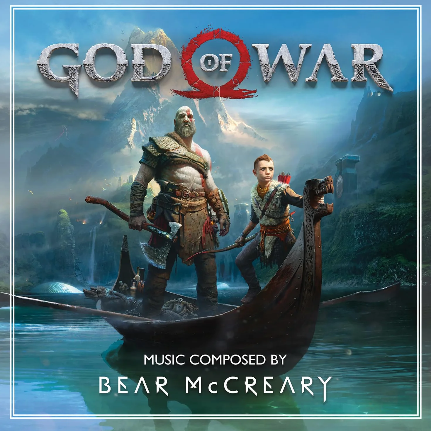 God of War Noir Audiophile Compositeur Bear Mccreary Pochette
