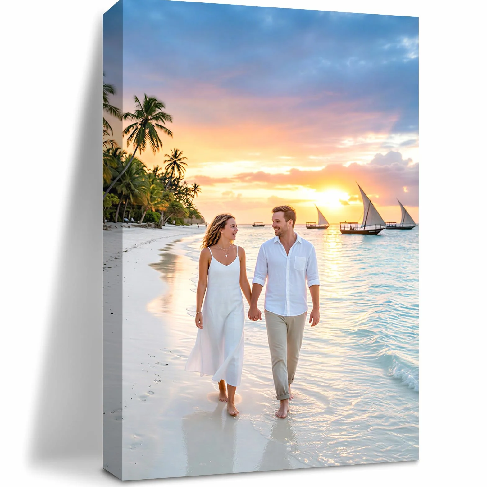 Photos sur toile personnalisées sans cadre 30x40cm impression poster photo animal de compagnie