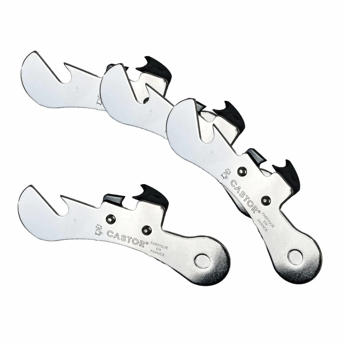 Fackelmann FM Professional Ouvre boite manuel, Acier inoxydable, 9,5 cm x 3 cm