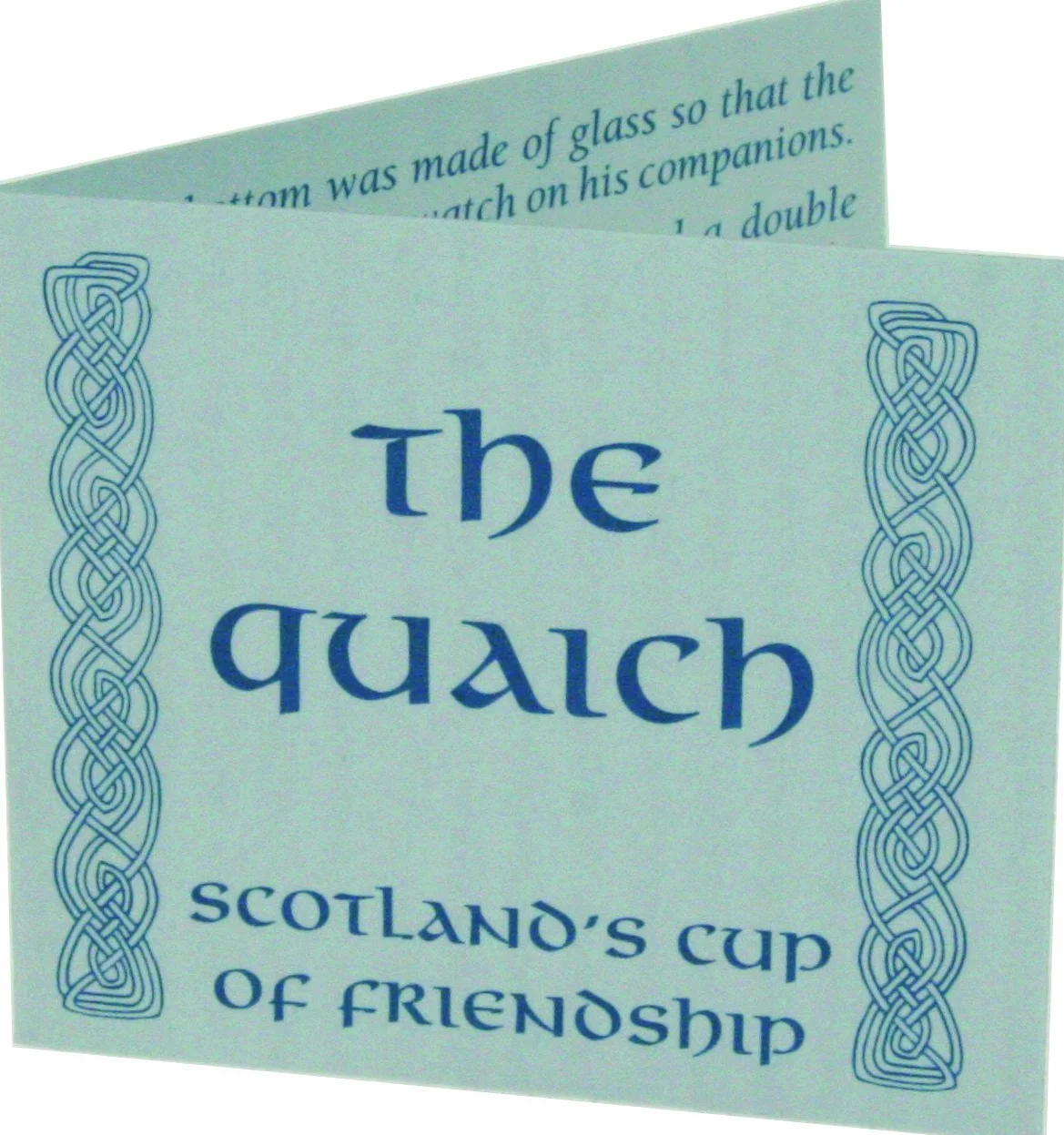 Wentworth Pewter Grand quaich en étain motif Claddagh bol dégustation whisky Burns